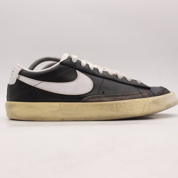 Nike Blazer Low 77 Men s Size 9.5 Black Casual Shoes Sneakers DA6364 001 Shoes